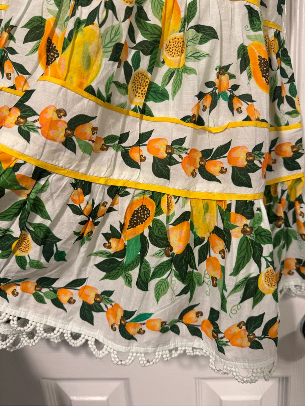 FARM Rio Papaya Salad Scarf Dress - Picture 8 of 9